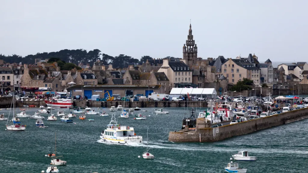 Webcam en direct de la ville de Roscoff (Bretagne)